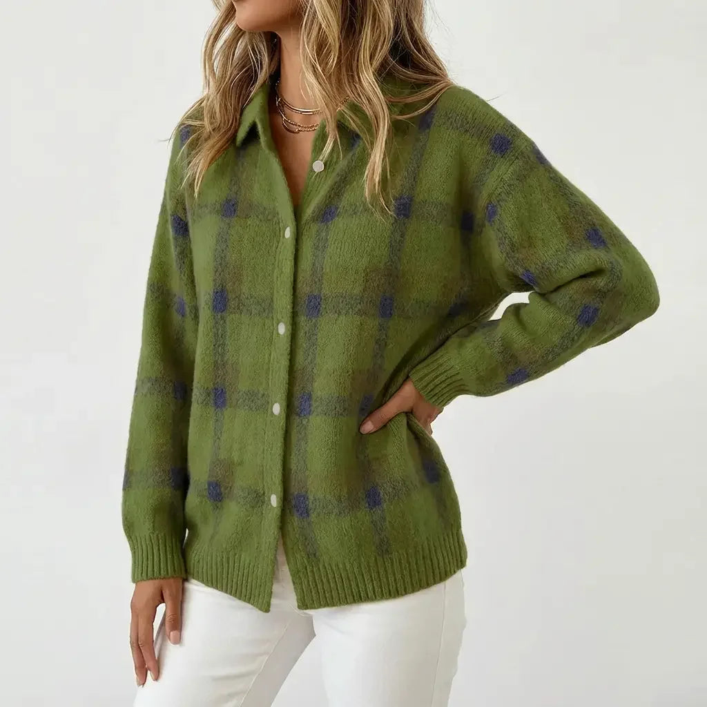 Camille | Cardigan en Laine Confortable