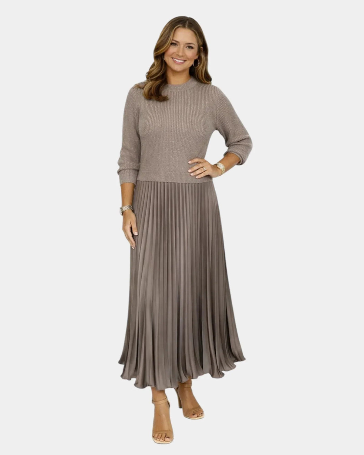 Béatris | Robe effet blouse