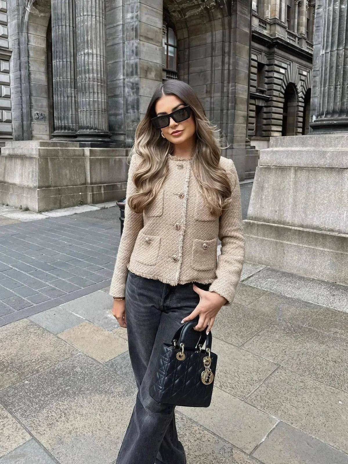 Alice | Veste Chic Beige